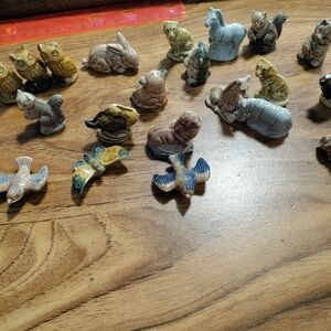 Assorted Ceramic Animal Figurines Wade Red Rose Tea